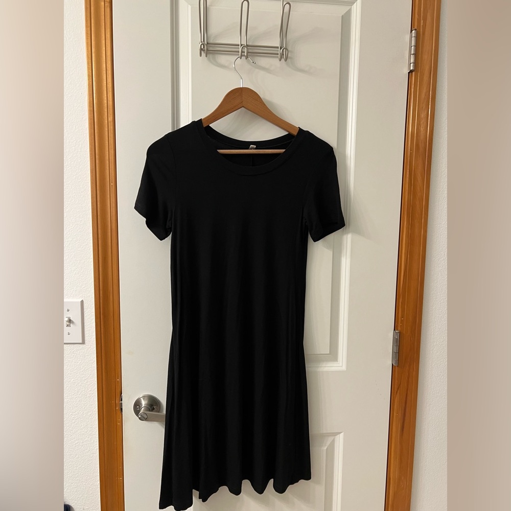 Black Shirt Dress